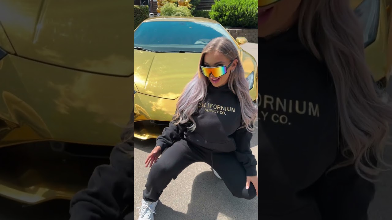 Me or the car?| Hayley Davies #cars #trending