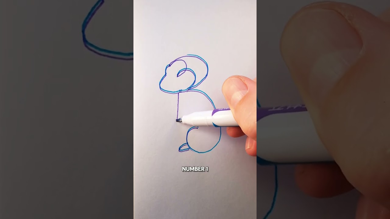 How to Draw a Monkey 🐒💚