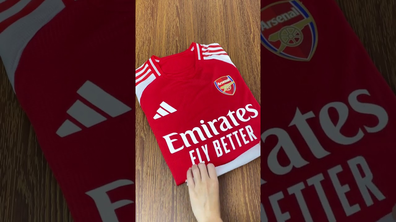 Arsenal 2025/2026 Home Player Edition Football Jersey #football #arsenal #jersey #soccer #shirts
