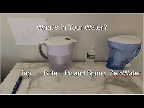 What's In Your Water? We Compare Tap, Brita, Poland Spring, and ZeroWater