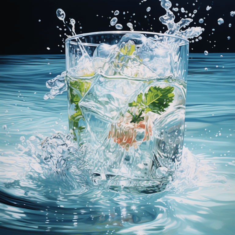sparkling water