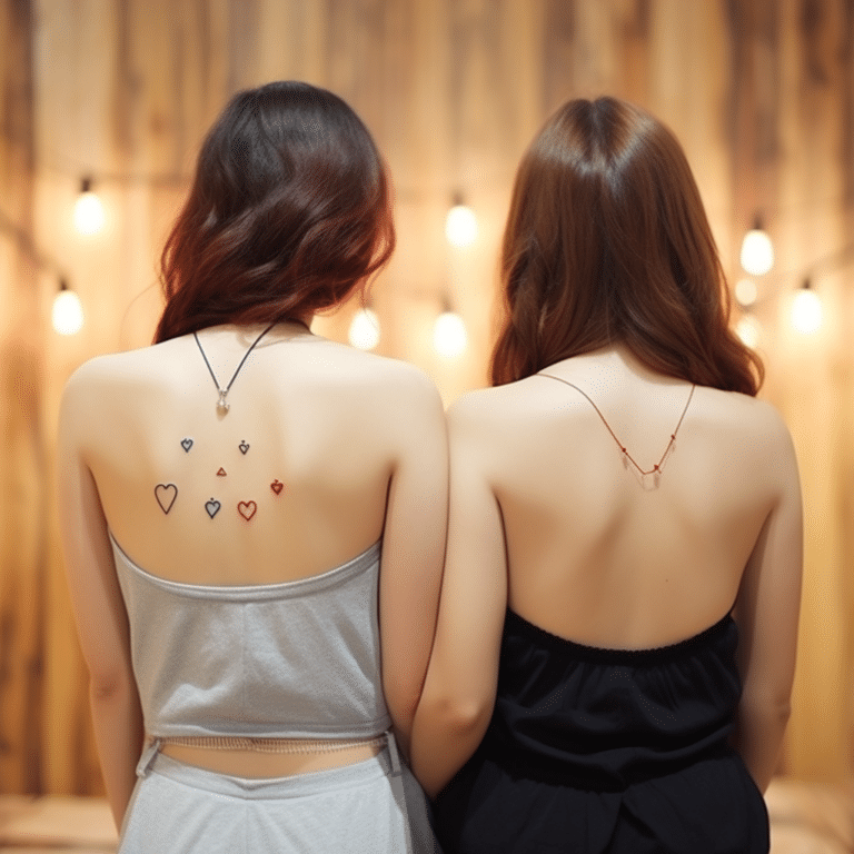 best friend tattoos small