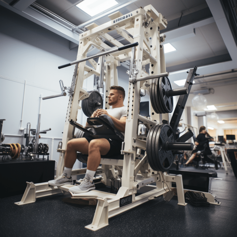 hack squat machine