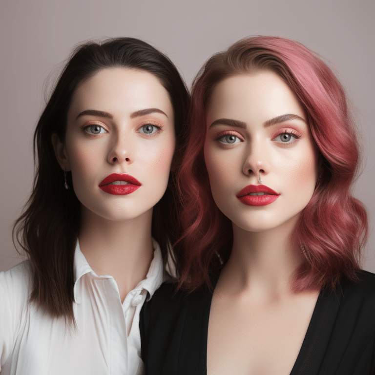 lip blush before and after