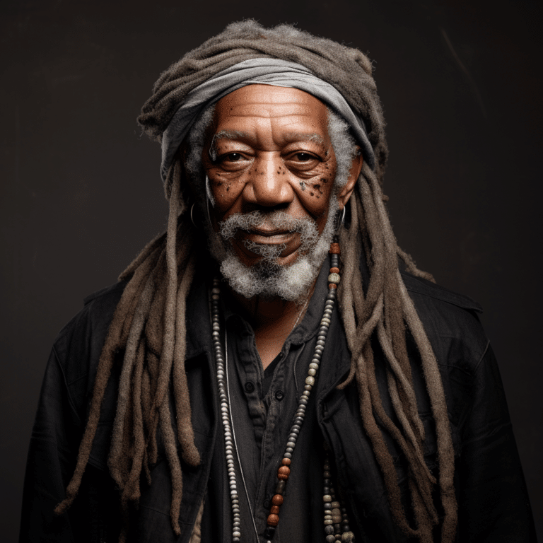 morgan freeman dreadlocks