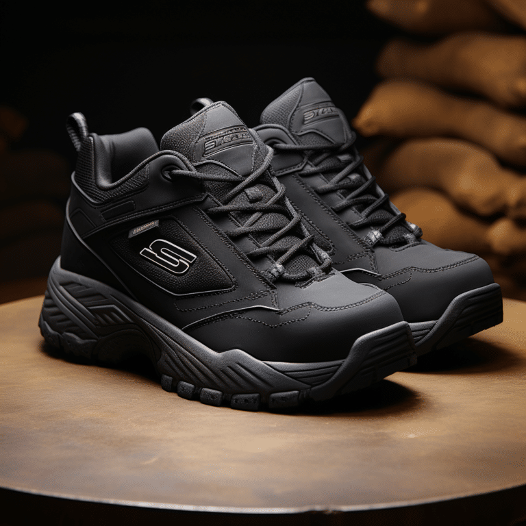 skechers non slip shoes