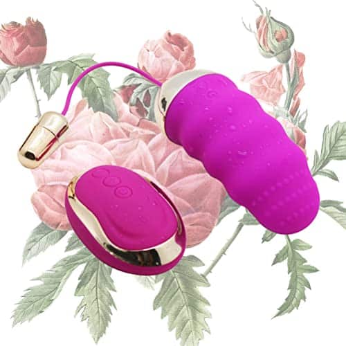 Handheld USB Rechargeable Love Egg Toy, Frequency Silicon Waterproof Toys for Womens Relaxtion, Purple