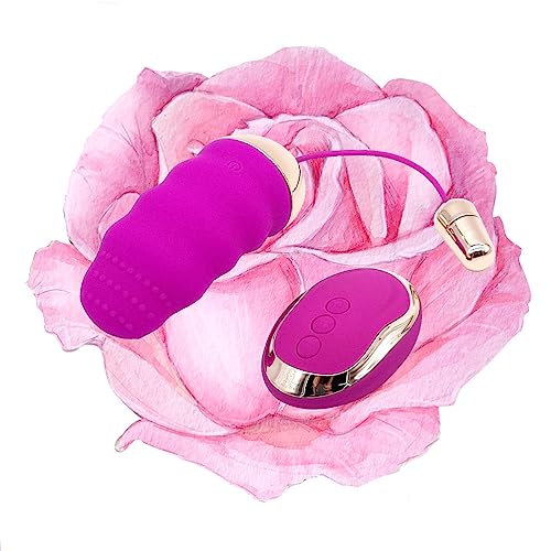 Handheld USB Rechargeable Love Egg Toy for Women, Frequency Sensory Toys for Womens & Couples Pleasure Relaxtion, Purple