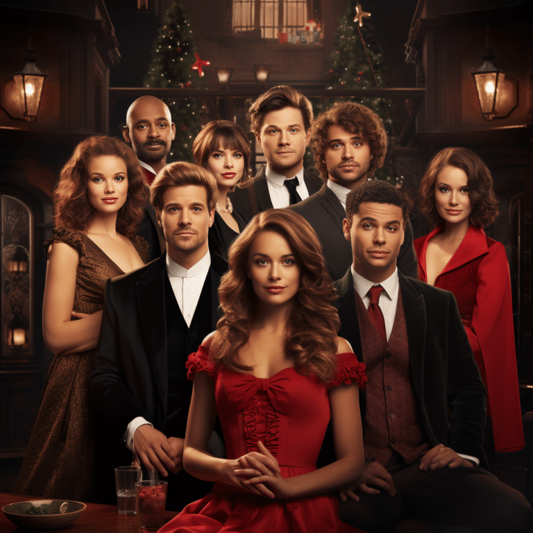 cast of fit for christmas film