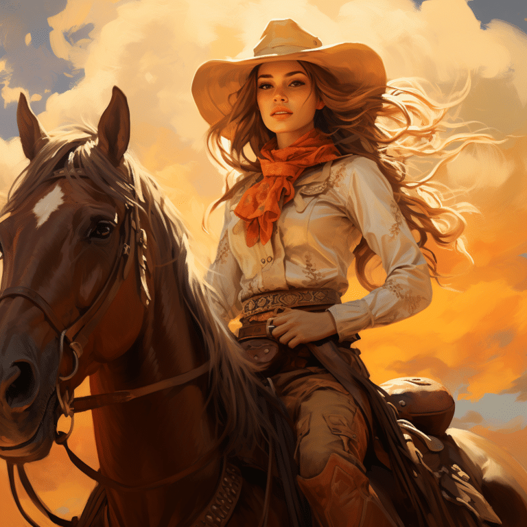 cowgirl riding