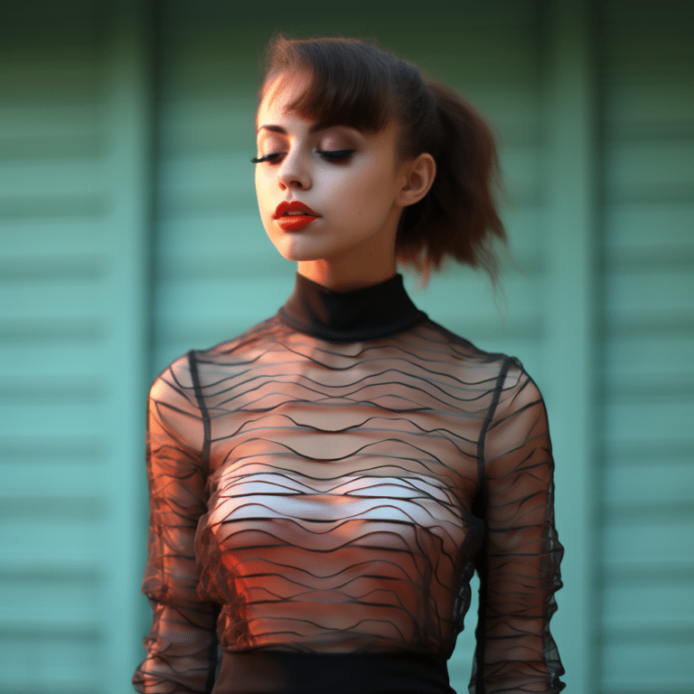 see thru top