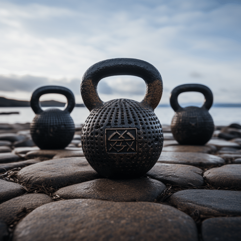 weighted kettlebell