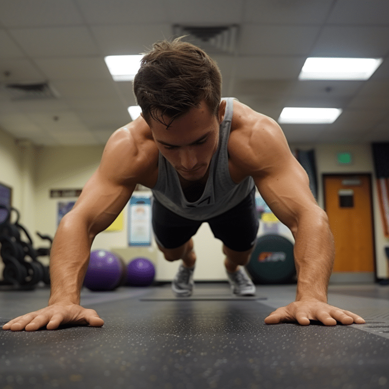 shoulder push ups