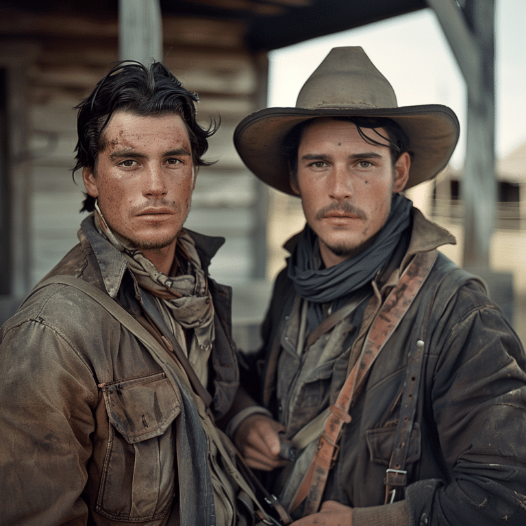 two rode together cast