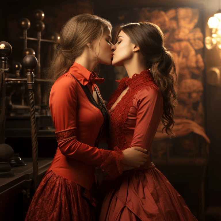 sexy kissing