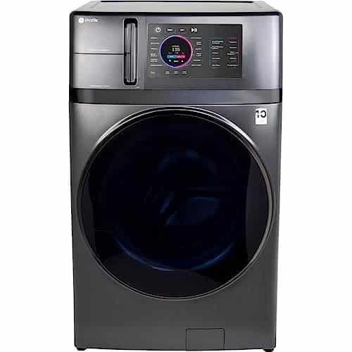 GE Profile PFQHSPVDS Inch Smart Front Load WasherDryer Combo with cu.ft. Capacity, ash Cycles, Dryer Cycles