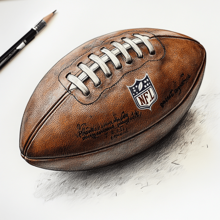 football drawing