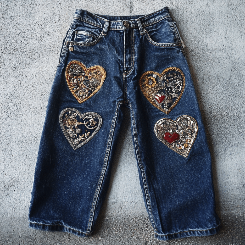 chrome heart jeans