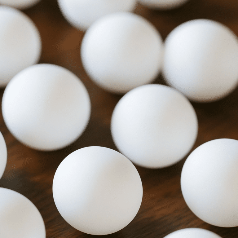 ping pong balls