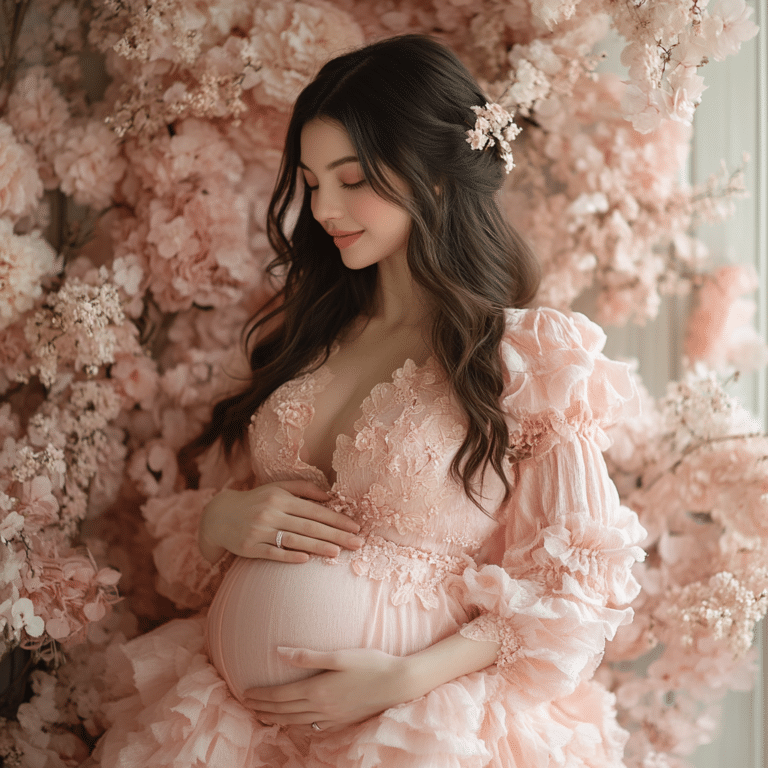 pink blush maternity