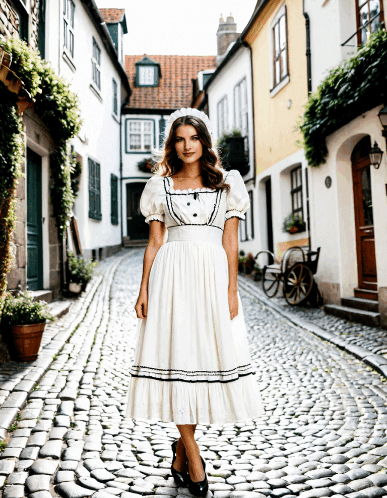 milk maid dress