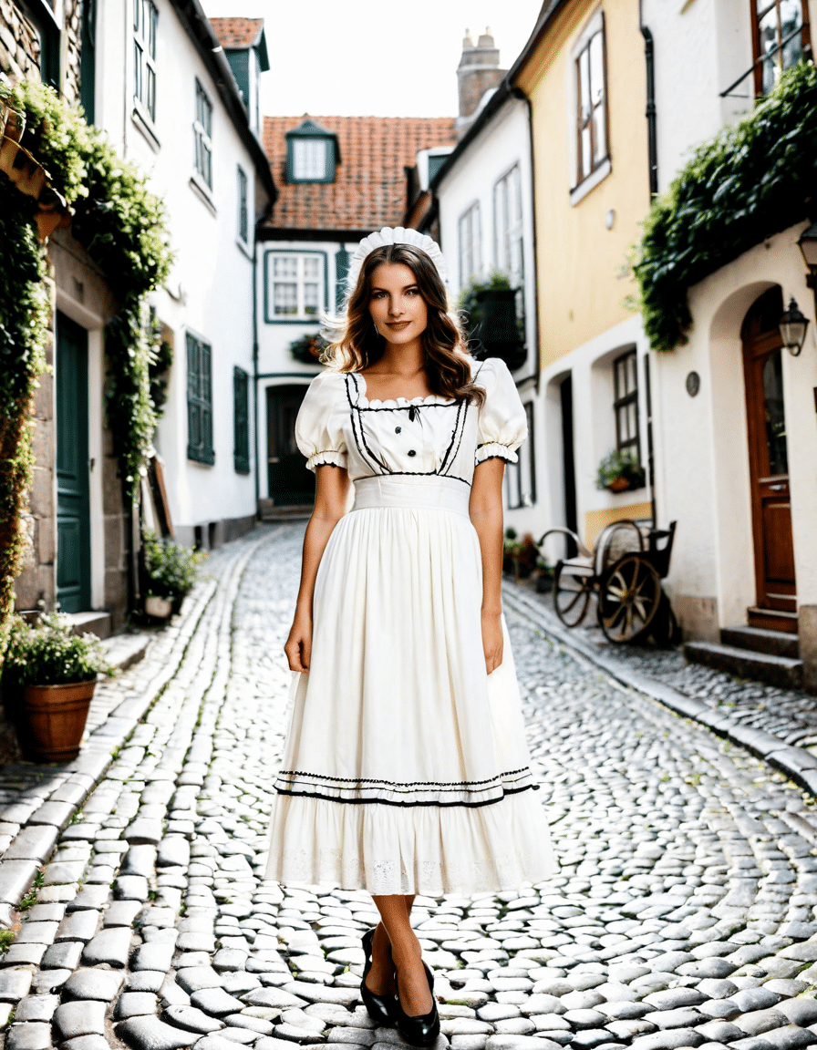 milk maid dress