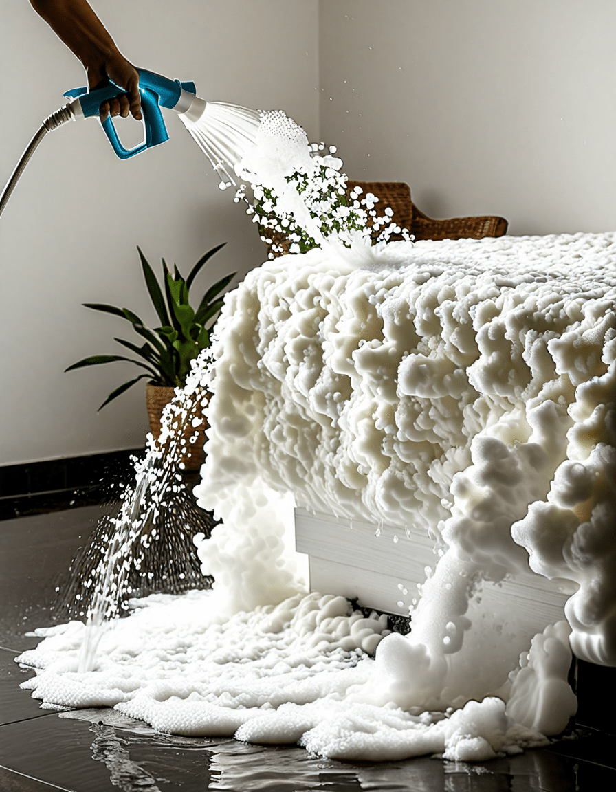 splash foam spray