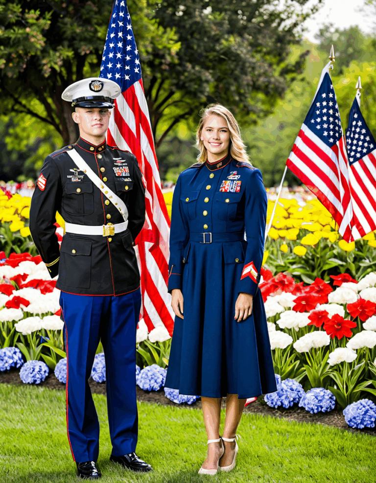 marine dress blues