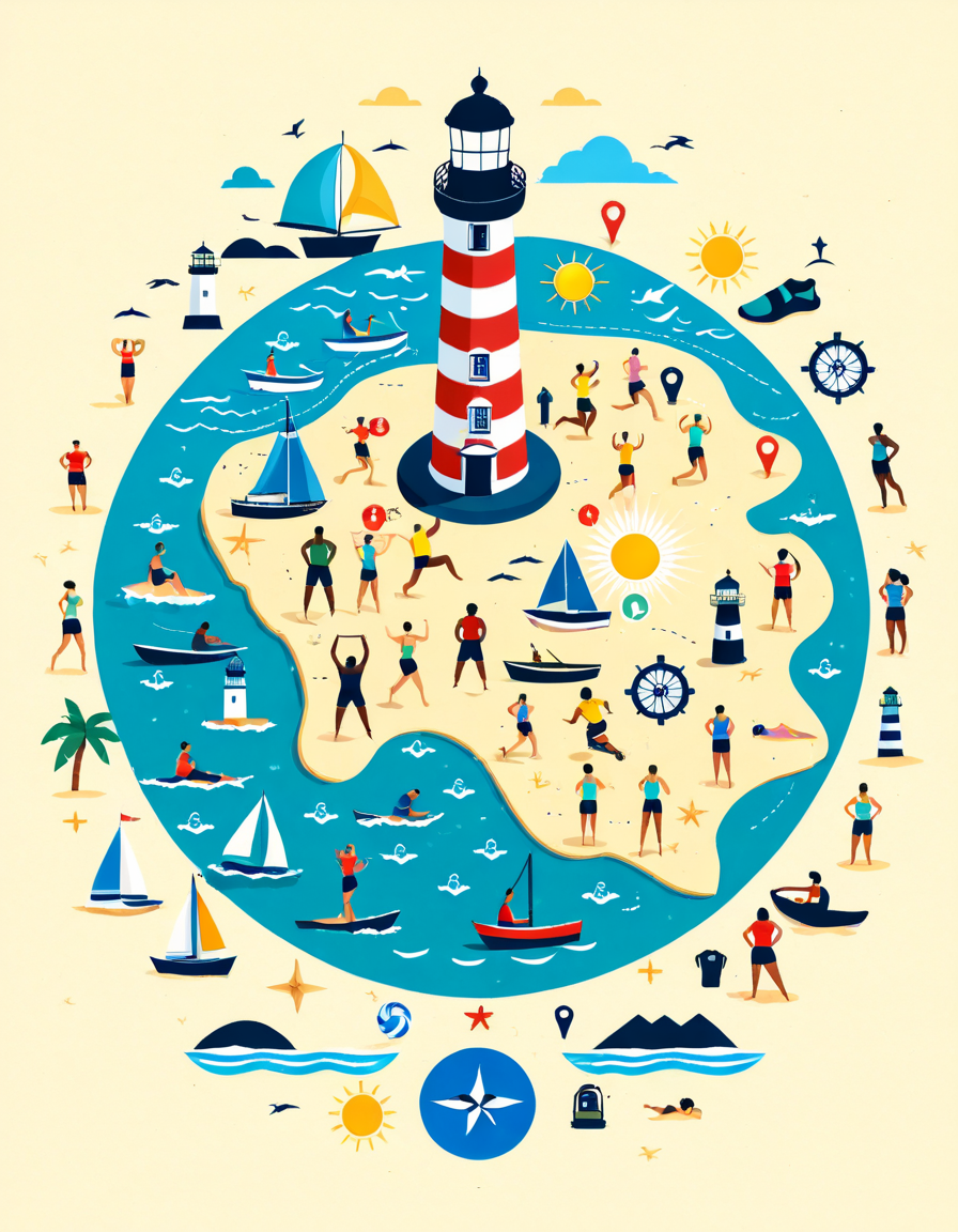 lighthouse map