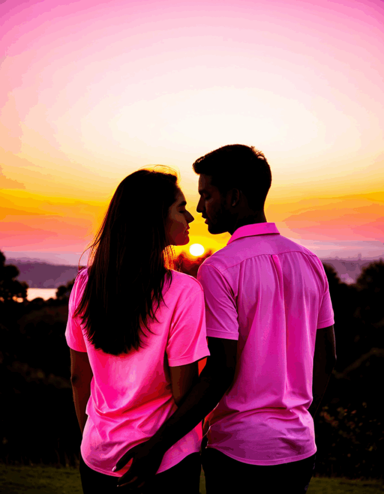 pink shirt couple breakup why