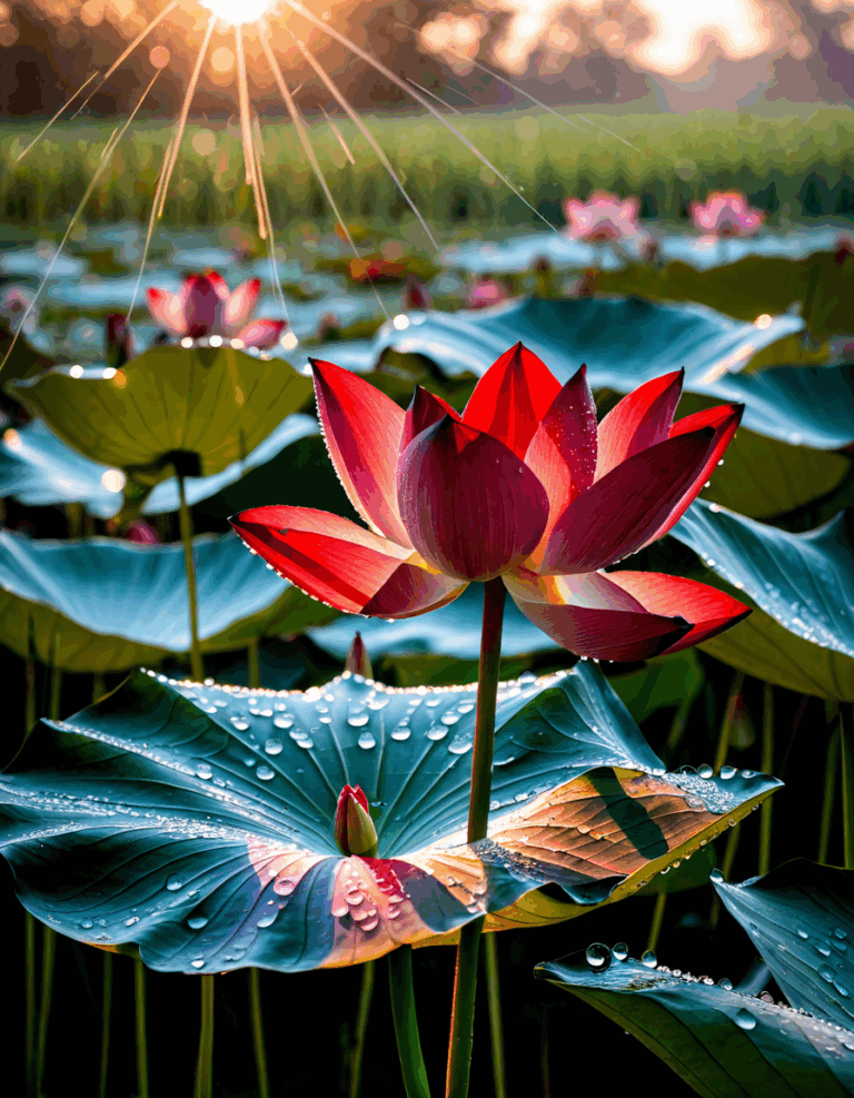 red lotus