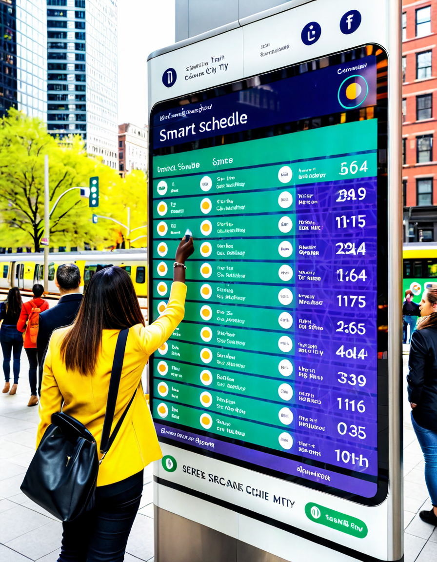 smart train schedule