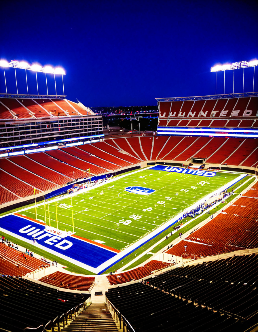 united airlines field at the memorial coliseum