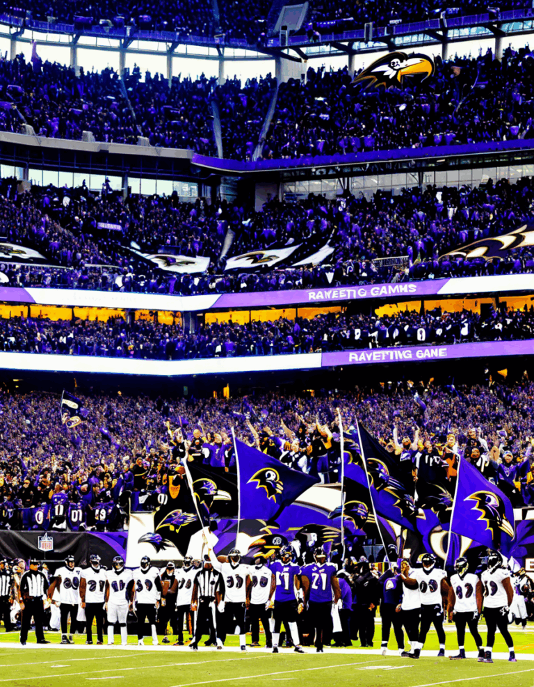 ravens game today